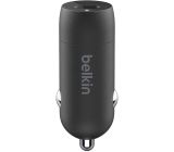 Belkin KFZ Ladegerät USB-C 18W 1,2m USB Lighting Kabel Schnellladegerät