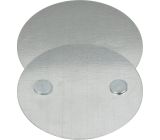 Brennenstuhl BR 1000 Magnet Montageplatte für Rauchmelder Magnethalter [2er Pack]