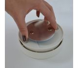 Brennenstuhl BR 1000 Magnet Montageplatte für Rauchmelder Magnethalter [2er Pack]