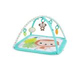 Bright Starts Safari Spielmatte Krabbeldecke mit 5 Spielzeuge