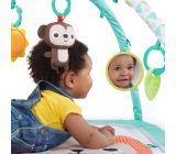 Bright Starts Safari Spielmatte Krabbeldecke mit 5 Spielzeuge