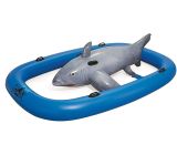 Bestway Luftmatratze Haifisch 297 x 188 x 71 cm Schwimmtier XXL Schwimmring 