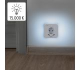 Hama LED Nachtlicht Steckdose mit 2 USB Anschluss 