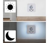 Hama LED Nachtlicht Steckdose mit 2 USB Anschluss 