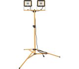 Brennenstuhl Doppel LED Fluter Baustrahler 2x LED mit Stativ Strahler 
