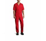 DICKIES  Overall Arbeitskleidung Arbeitsoverall Hose Kurzarm Rot-L