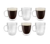 Bodum Tassenhalter Becherbaum mit 6x Bechern 0.34L 