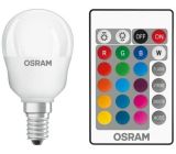 OSRAM STAR+ RGBW LED Lampe E14 Sockel mit Fernbedienung Dimmbar 