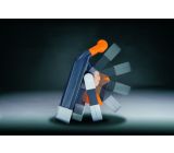 Brennenstuhl LED Akku Strahler Baustrahler Scheinwerfer Schwarz/Orange