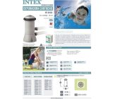 Intex Filter Pumpe 2.006 l/h 45W Filteranlage Kartuschenfilteranlage + Kartusche