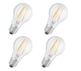  Osram E27 LED Glühbirne Leuchtmittel 60W Filament Licht Sensor [4ER PACK]
