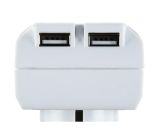 Hama Steckdosenadapter mit 2x USB Steckdose Ladegeräte