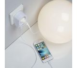 Hama Steckdosenadapter mit 2x USB Steckdose Ladegeräte