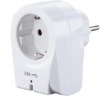 Hama Steckdosenadapter mit 2x USB Steckdose Ladegeräte