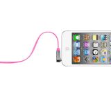 Belkin 3,5 mm Audiokabel Klinkenkabel AUX Stecker Gewinkelt 0,9 m Pink