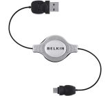 Belkin Einziehbares USB Kabel Ladekabel A/Micro-B