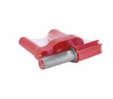 Format Handabroller für Stretchfolie Abrollgerät 400-500 mm Rot