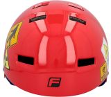 Fischer Fahrradhelm BMX Skater Helm S/M 54-58 Sticky/Rot