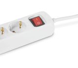 Hama 3-Fach Steckdosenleiste mit Schalter Mehrfachsteckdose 3m 