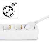Hama 3-Fach Steckdosenleiste mit Schalter Mehrfachsteckdose 3m 