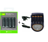 GP PowerBank H500 Ladegerät AAA/AA  + GP ReCyko+ PRO 4 Akkus AA Mignon Akku