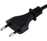 Hama Euro Strom Verlängerungskabel 5m Netzstecker 2-polig 