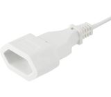 Hama 5m Verlängerungkabel Netzkabel Stromkabel Weiß