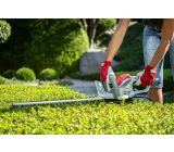 IKRA Elektrische Heckenschere 550 W Heckentrimmer 45,5 cm Schnittlänge 