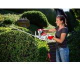IKRA Elektrische Heckenschere 550 W Heckentrimmer 45,5 cm Schnittlänge 