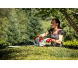 IKRA Elektrische Heckenschere 550 W Heckentrimmer 45,5 cm Schnittlänge 