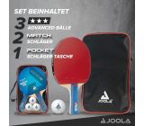 Joola Duo Tischtennis Set inkl. 3 Bälle + Tragetasche