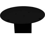 Tischfeuer Tischkamin Feuertisch 120cm Gartenkamin Bio-Ethanol Schwarz [B-WARE]