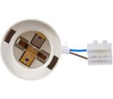 Kopp Renovier-Fassung E27 Baufassung Lampenfassung  60W Weiß 