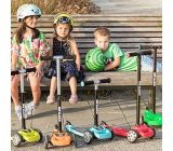Kettler Kinderroller Scooter Cityroller Gelb/Schwarz