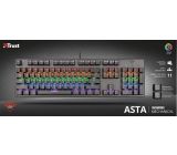 Trust GXT 865 Asta Gaming Mechanische Tastatur mit Trust Kabellos Gamepad [Kombi Deal]