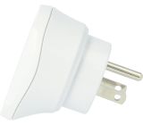 Skross Reisestecker EU auf USA Reisesteckdose Reiseadapter Weiß 