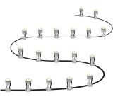 LEDVANCE LED Gartenleuchte Lichterkette mit 18 LED Dots 12W Warmweiß