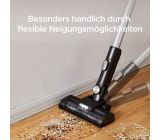 Midea Kabelloser 2-in-1 Handstaubsauger bis 60 Minuten Akkulaufzeit mit LED Beleuchtung