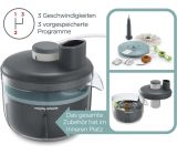 Morphy Richards Küchenmachine Multi Zerkleinerer Gemüseschneider 4L Edelstahl