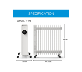  MIDEA Elektrisches Raumheizgerät Radiator 2500 W 