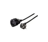 Hama 3m PROFI Verlängerungskabel Schutzkontakt Stecker Schwarz