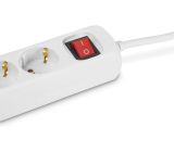 Hama 6-Fach Steckdosenleiste mit Schalter Mehrfachsteckdose 1,4m 