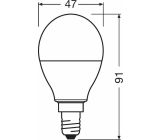 OSRAM E14 LED Birne RGB mit Fernbedienung 40W Dimmbar Lampe 