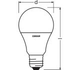 OSRAM STAR+ RGBW LED Lampe E27 Birne Licht mit Fernbedienung 60W [4ER PACK]