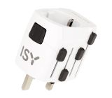 ISY IWA-1000 Weltreiseadapter Reisestecker Travel Adapter