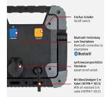 Brennenstuhl TORAN Bluetooth LED Baustrahler Arbeitsstrahler 50W Dimmbar