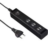 Hama USB Ladestation 6-Fach mit Schalter Mehrfach Ladegerät LED Betriebsanzeige