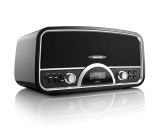 Lenco DR-05 BT Retro DAB+ Radio mit Bluetooth und USB Lader schwarz 