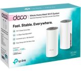 TP-Link Deco E4 Mesh WLAN Set Router Mesh System Dualband 1200 mBit/s Wi Fi 2er Set [B-WARE]