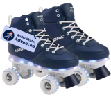 HUDORA LED Roller Skates Rollschuhe Leucht Kinderrollschuhe für Jungen/Mädchen 29/30